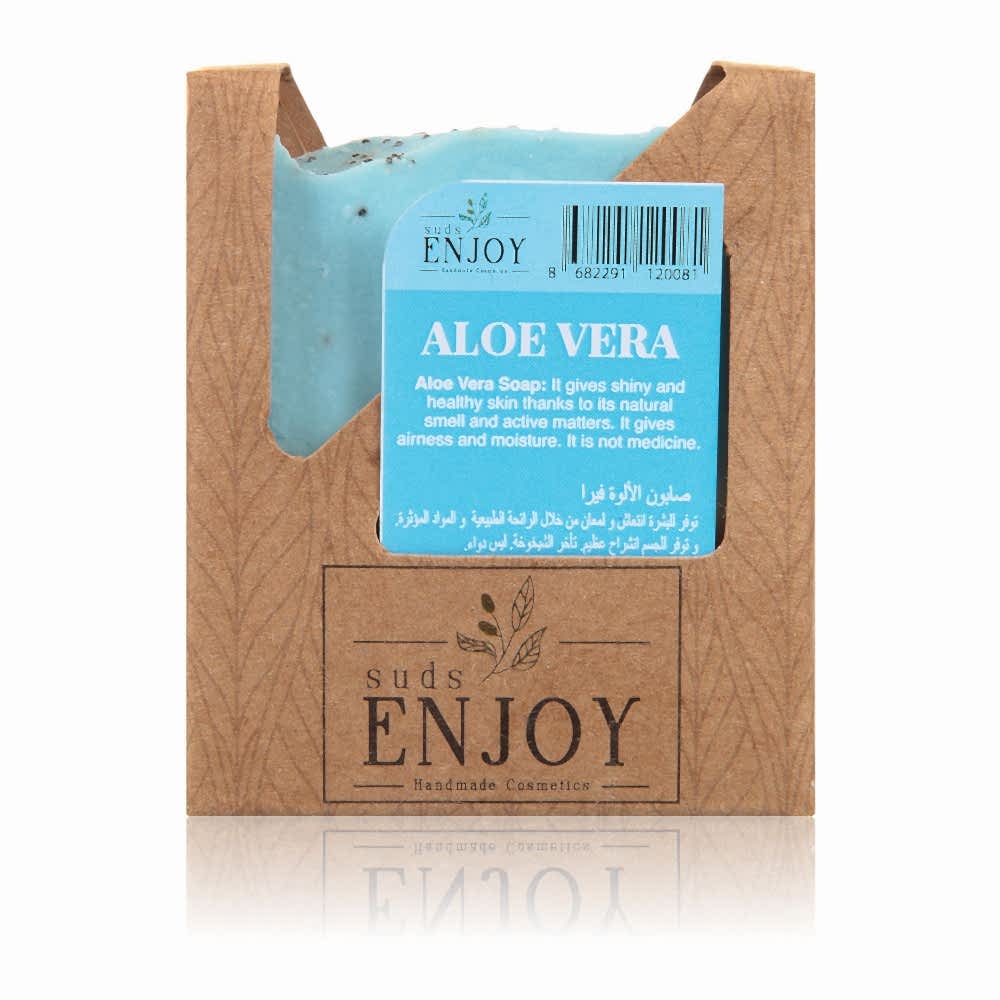 Doğal Aloe Vera El Yapımı Yüz, Saç Ve Vücut Sabunu