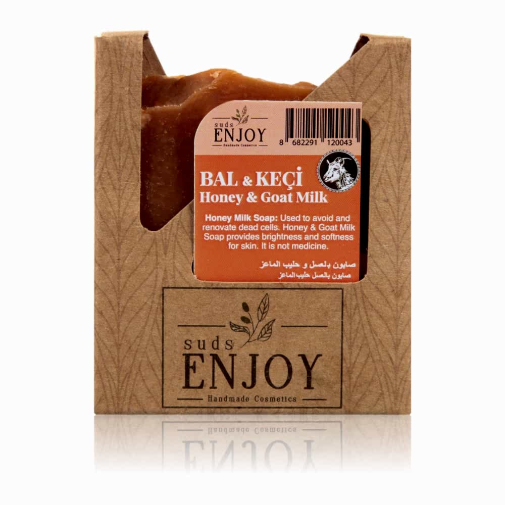 Doğal Bal & Keçi Sütü El Yapımı Yüz, Saç Ve Vücut Sabunu