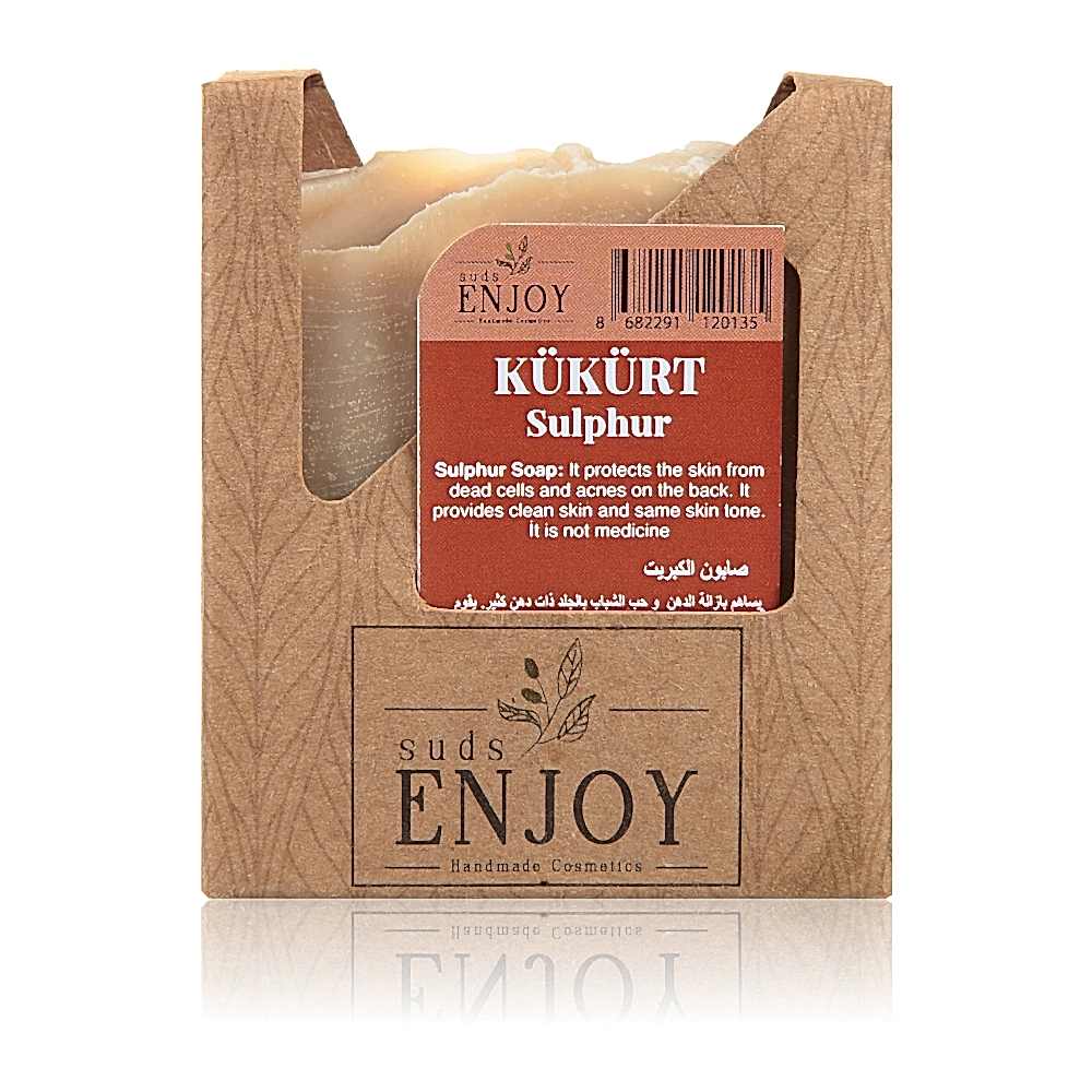 Doğal Kükürt El Yapımı Yüz, Saç Ve Vücut Sabunu