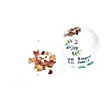 Doğal Beyaz Gül El Yapımı Banyo Bombası / Banyo Topu