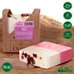 Doğal Gül El Yapımı Yüz, Saç Ve Vücut Sabunu